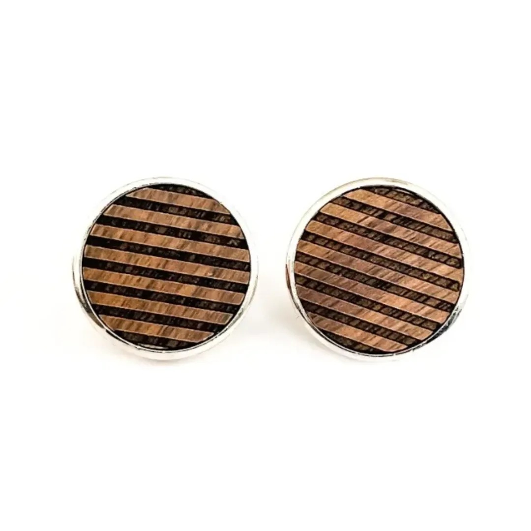 Gaira® Dřevěné manžetové knoflíčky 709110