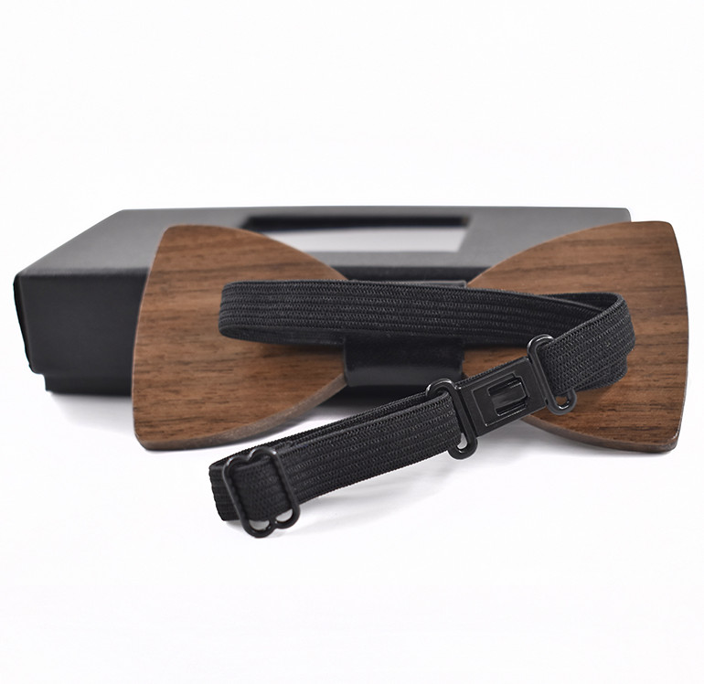 Gaira® Dřevěný motýlek s manžetovými knoflíčky 709041