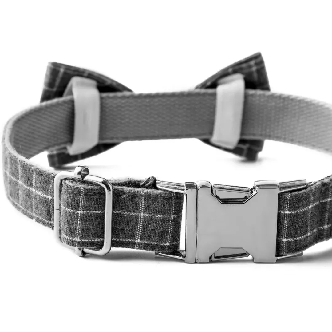 Gaira® Motýlek pro psa P299 Grey, Velikost L