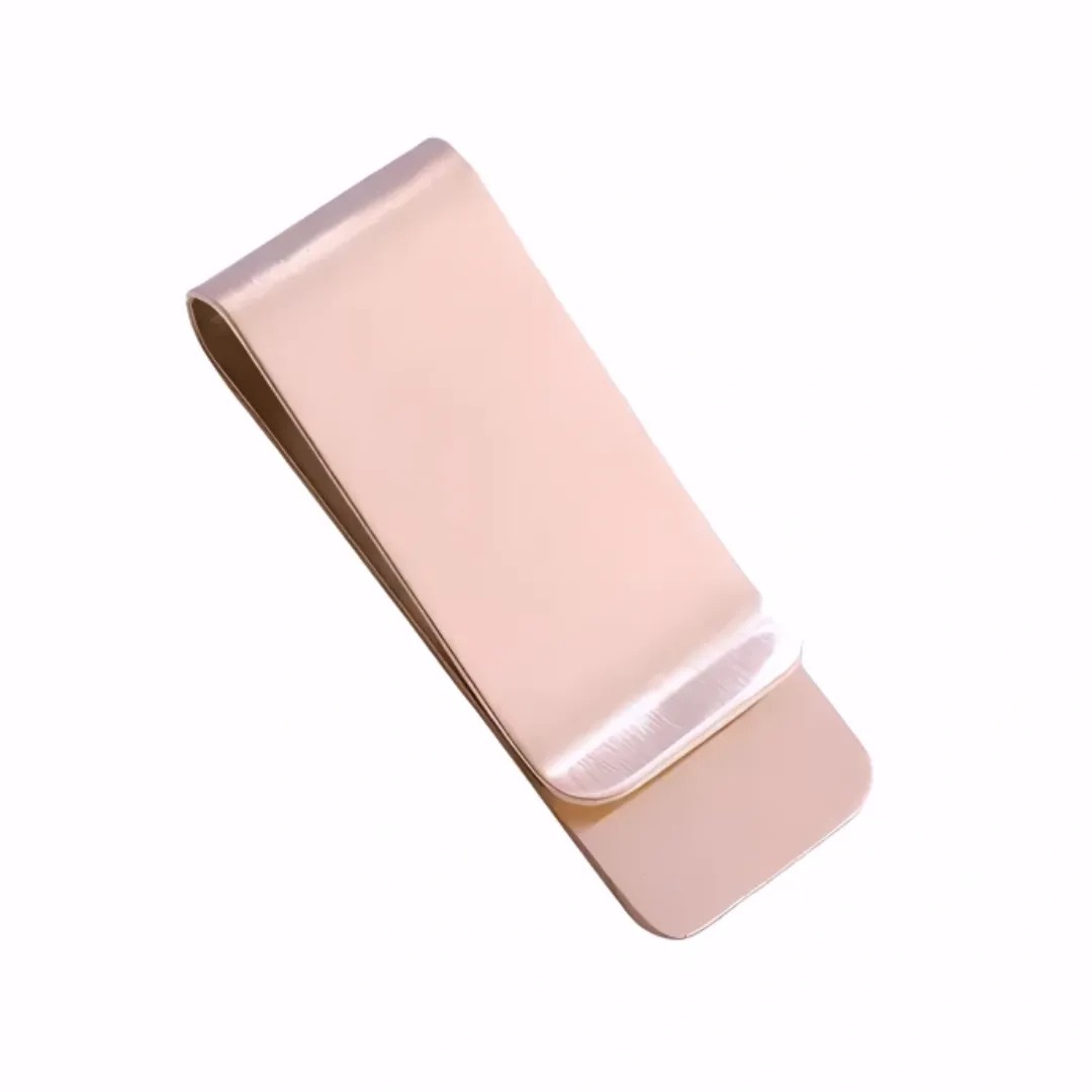 Gaira® Spona na bankovky 70710 Rose Gold, Šířka 2,6 cm