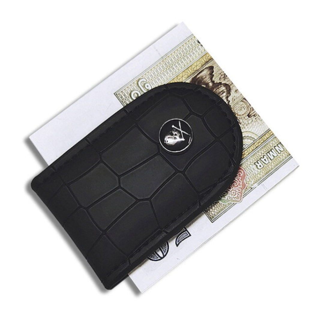 Gaira® Spona na bankovky Kroko 70801, Barva modrá