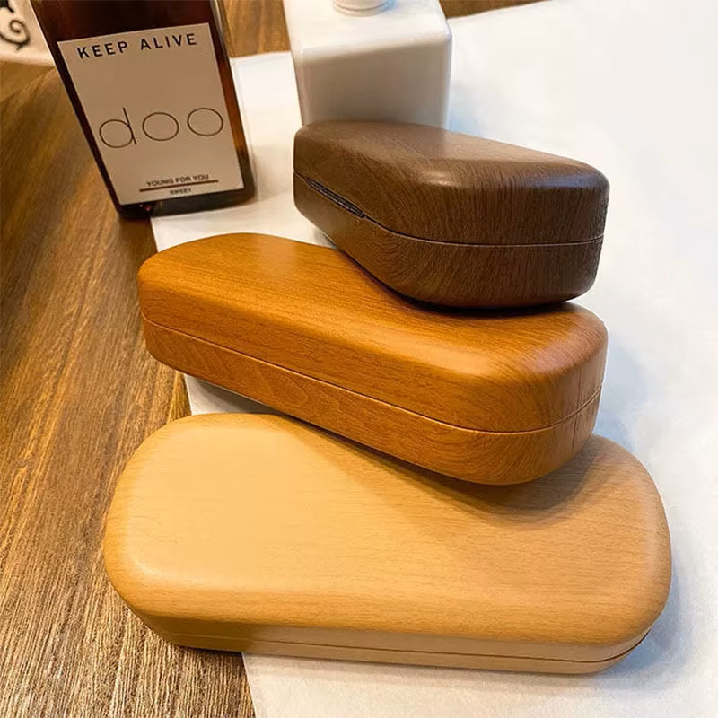 Gaira® Pouzdro na brýle 72802, Barva tmavě hnědá