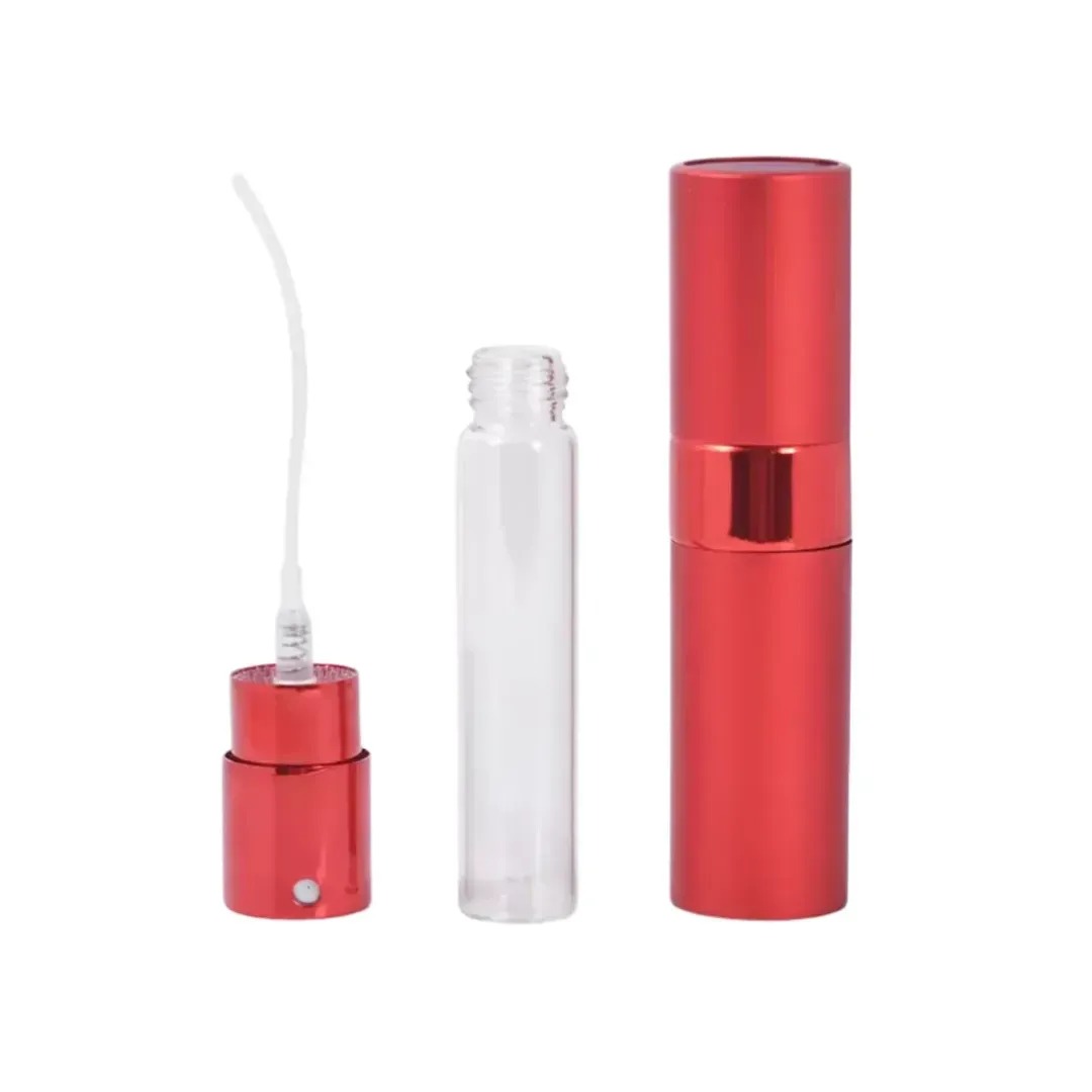 Gaira® Plnitelný flakón 40777 8ml, Barva červená