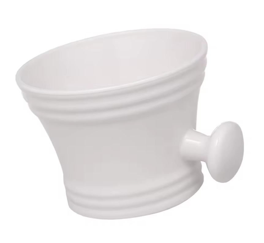 Gaira® Miska na holení s rukojetí 4460, Barva bílá