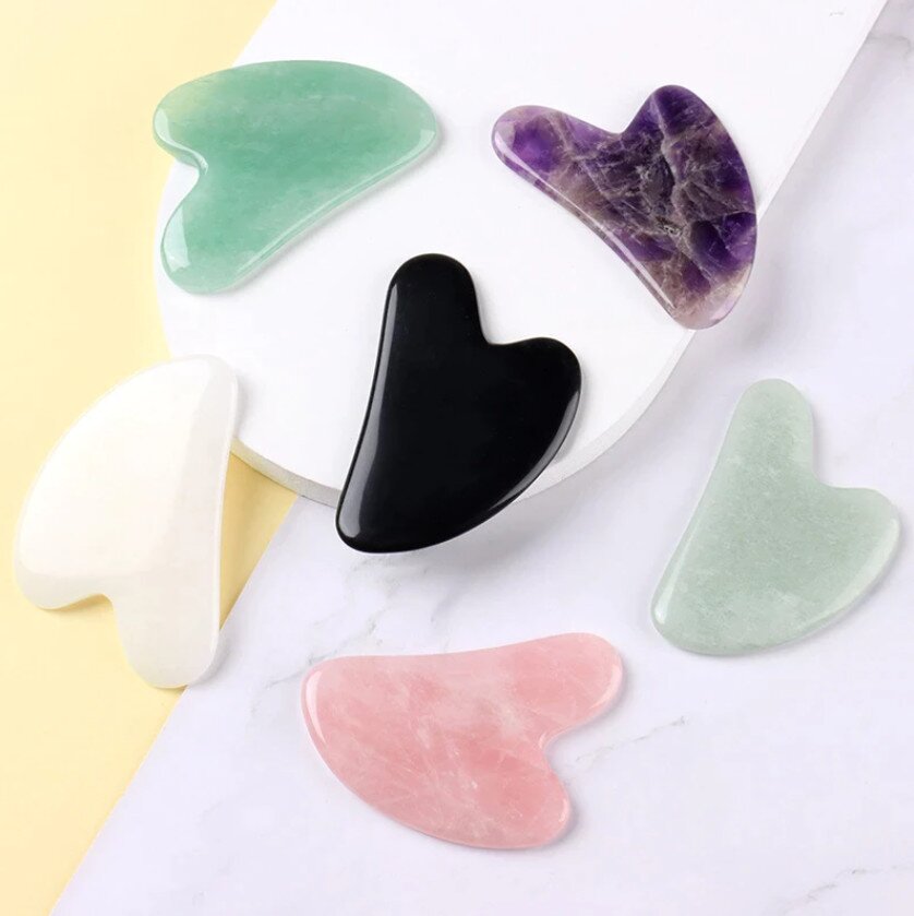 Gaira® Masážní kámen Gua Sha Nefrit 40820-19