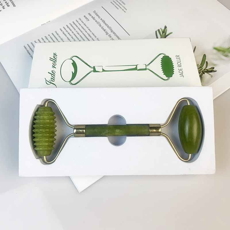 Gaira® Masážní váleček Gua Sha Nefrit 40821-19