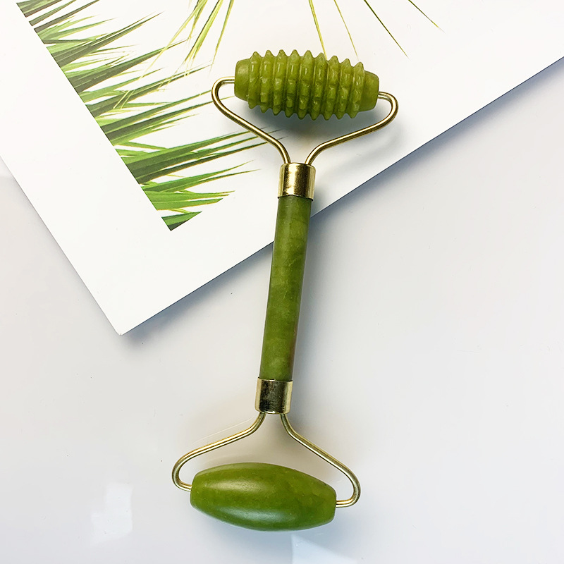 Gaira® Masážní váleček Gua Sha Nefrit 40821-19