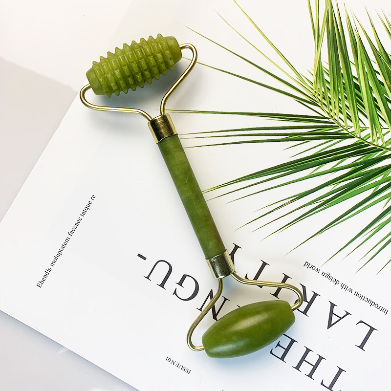 Gaira® Masážní váleček Gua Sha Nefrit 40821-19