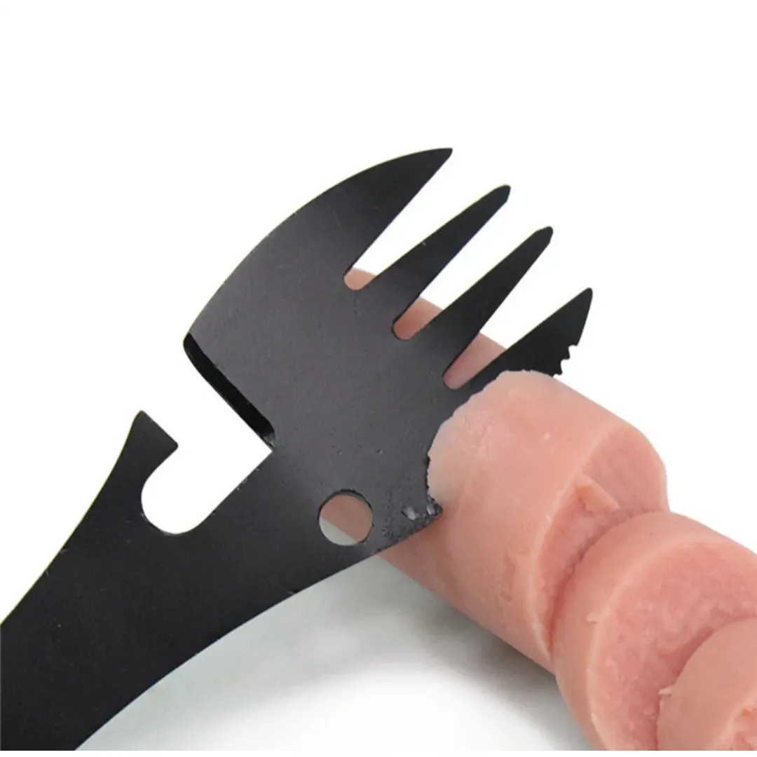 Gaira® Příbor Outdoor 5in1, Barva stříbrná