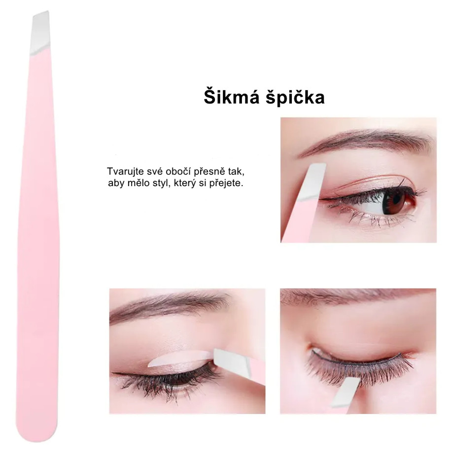 Gaira® Sada pinzet 4806, Barva bílá
