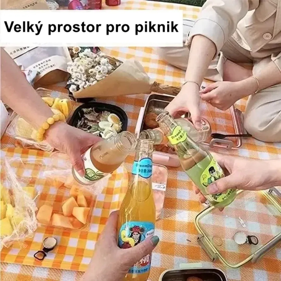 Gaira® Deka na piknik 4868, Barva žlutá