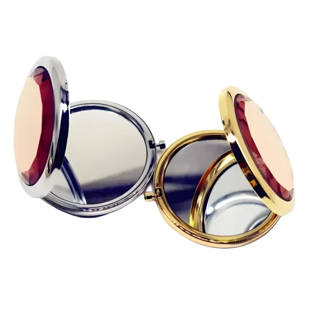 Gaira® Kosmetické zrcátko Crystal 7722, Barva modrá