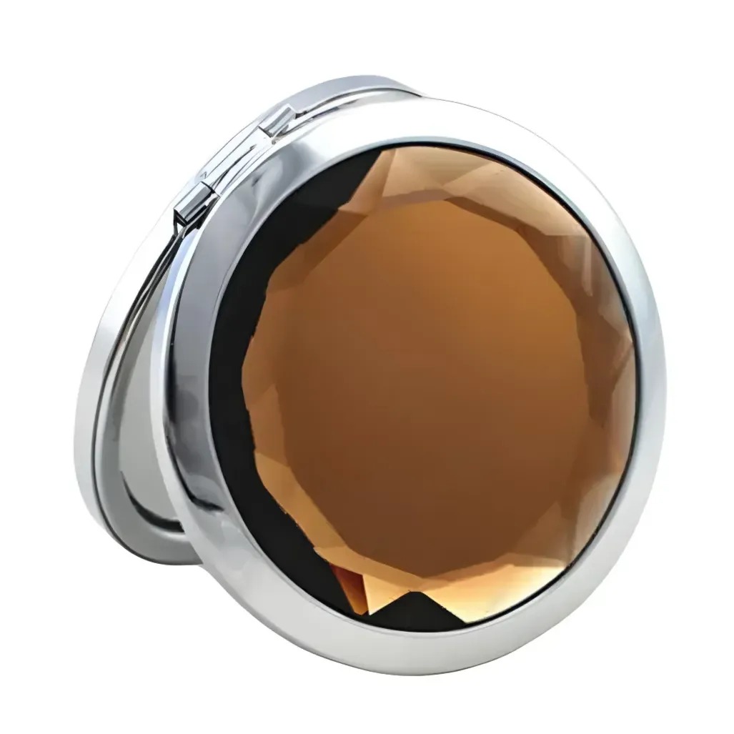Gaira® Kosmetické zrcátko Crystal 7723, Barva černá