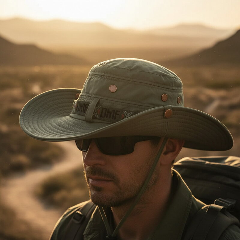 Gaira® Outdoorový klobouk 7026, Barva krémová