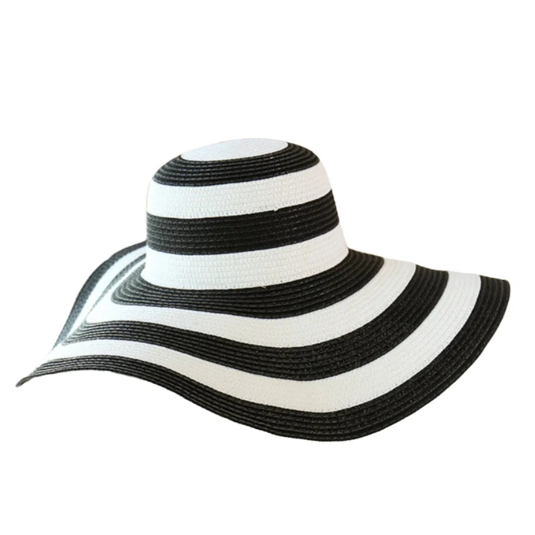 Gaira® Letní klobouk 70602, Barva černo-bílá