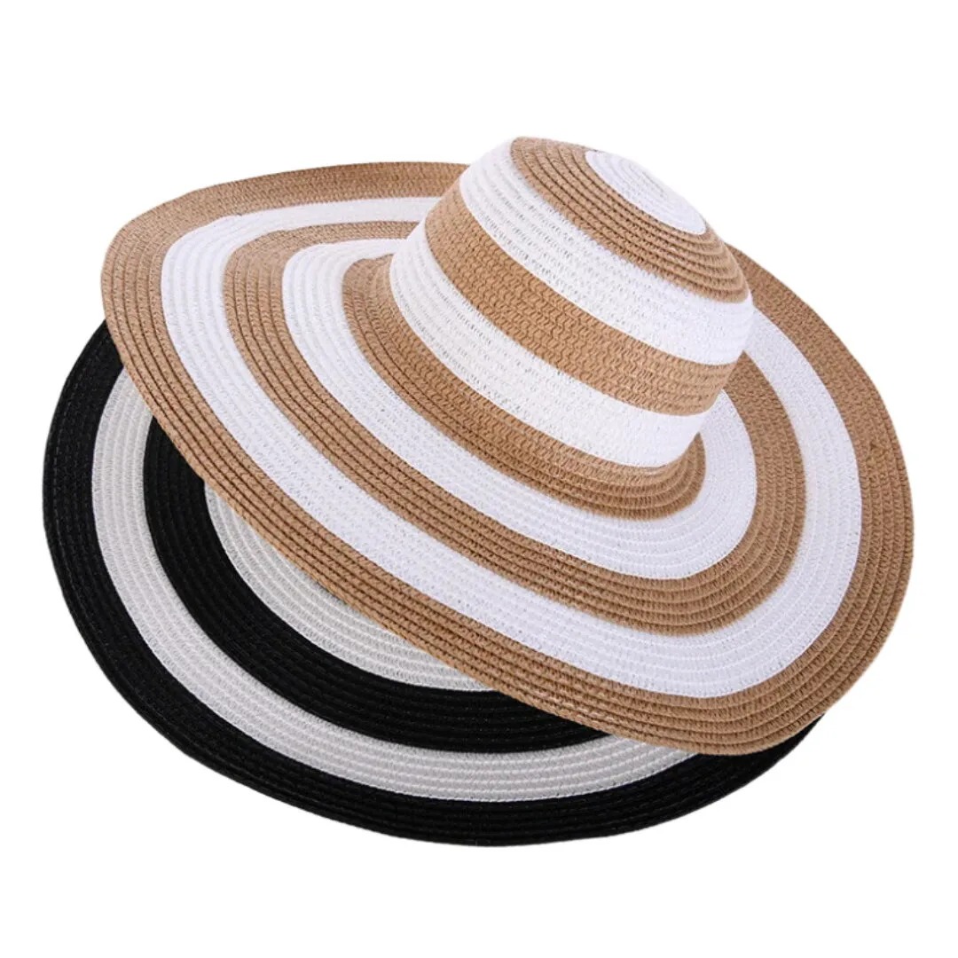 Gaira® Letní klobouk 70602, Barva černo-bílá