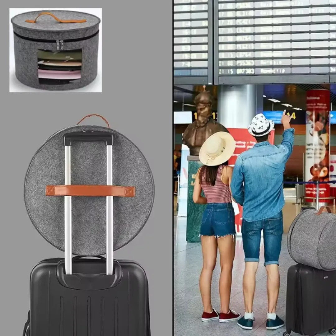 Gaira® Obal na klobouky 70865, Barva bílá