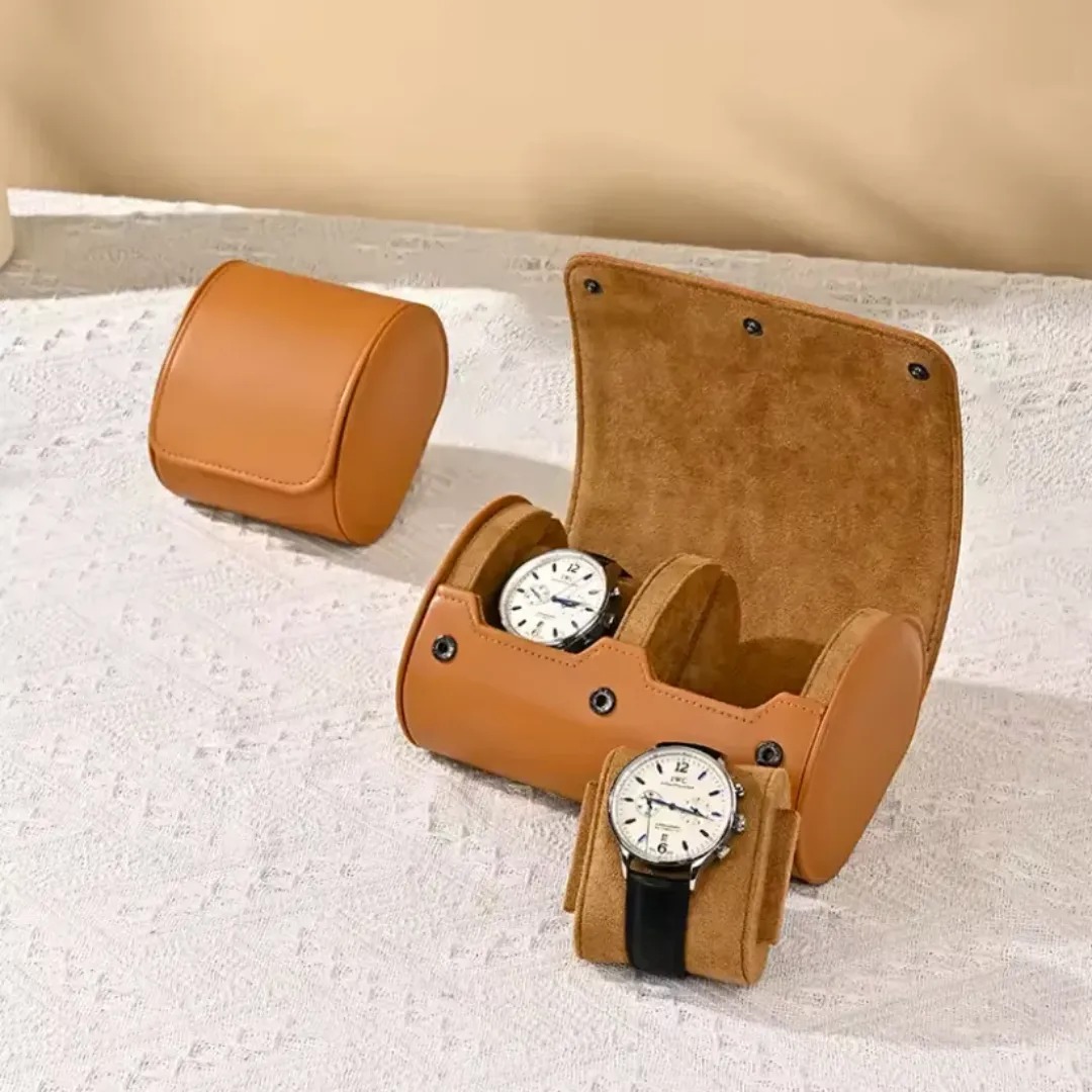 Gaira® Pouzdro na hodinky 2331, Barva světle hnědá