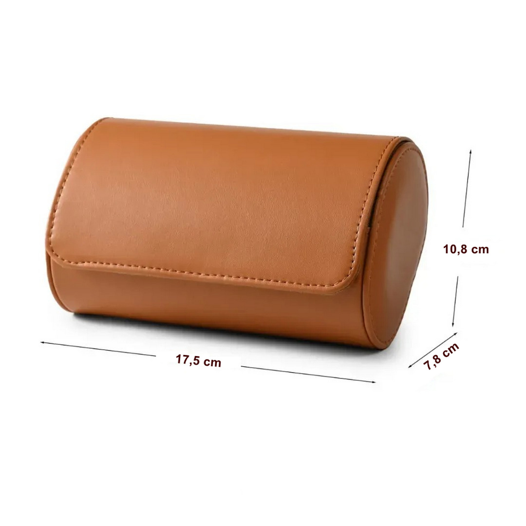 Gaira® Pouzdro na hodinky 2332, Barva světle hnědá
