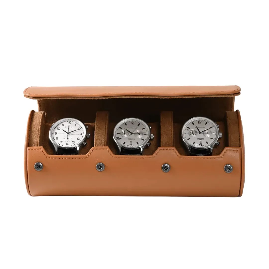 Gaira® Pouzdro na hodinky 2333, Barva světle hnědá