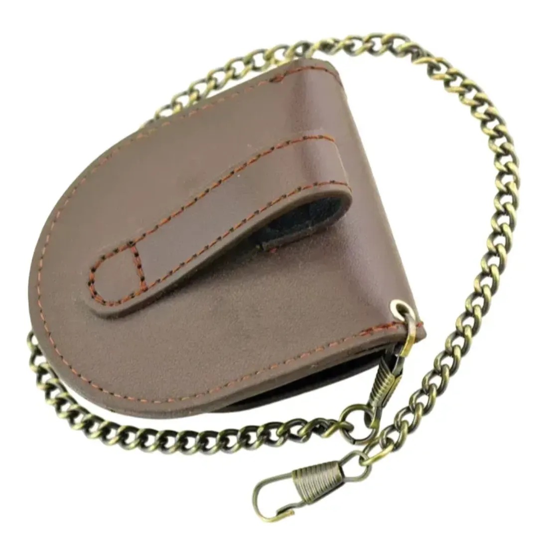 Gaira® Pouzdro na kapesní hodinky 2508, Barva hnědá