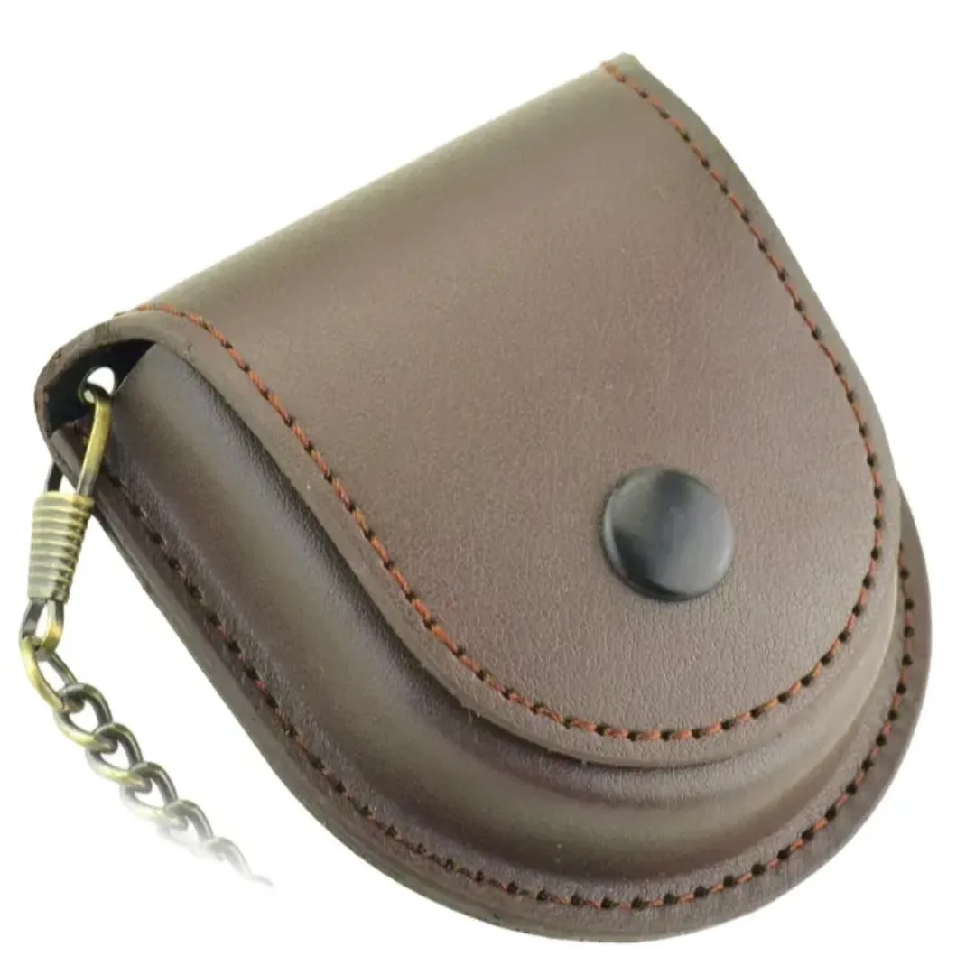 Gaira® Pouzdro na kapesní hodinky 2508, Barva hnědá