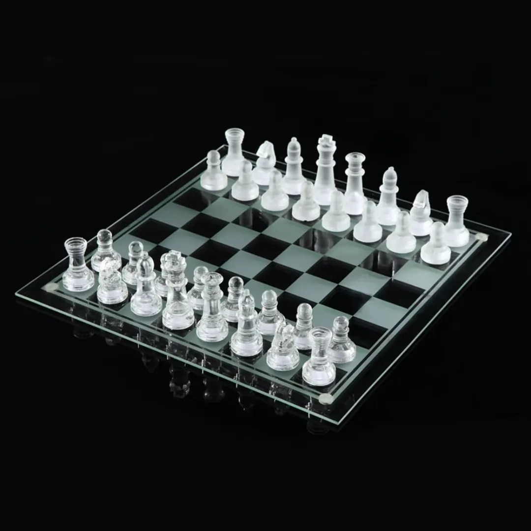 Gaira® Šachy Skleněné SH37 35x35cm