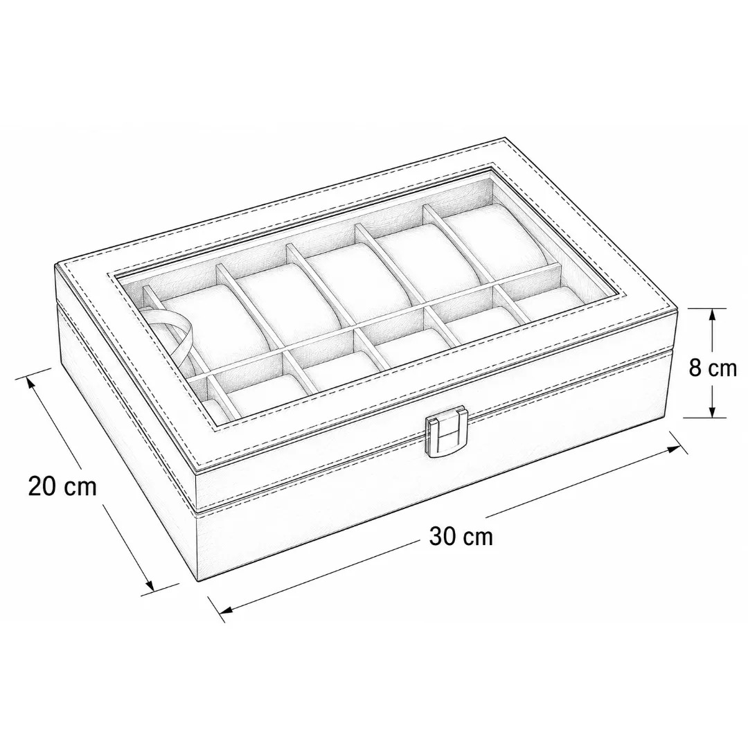 Gaira® Kazeta na hodinky 2178-10