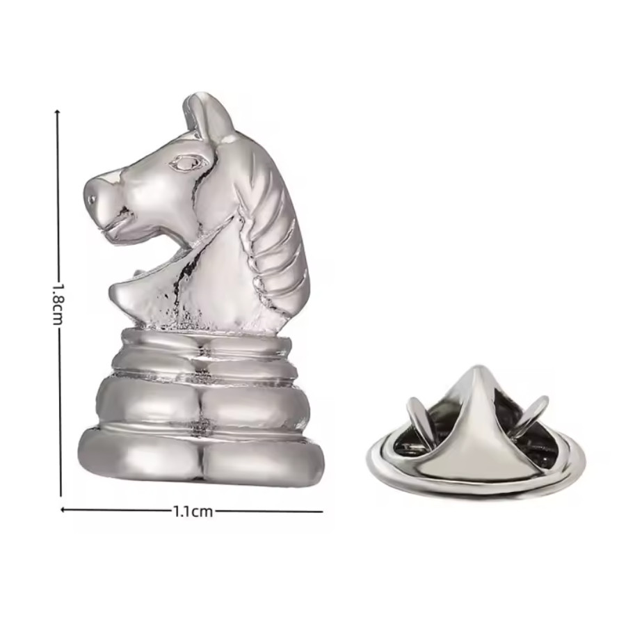 Gaira® Brož do klopy Šachový kůň 30080