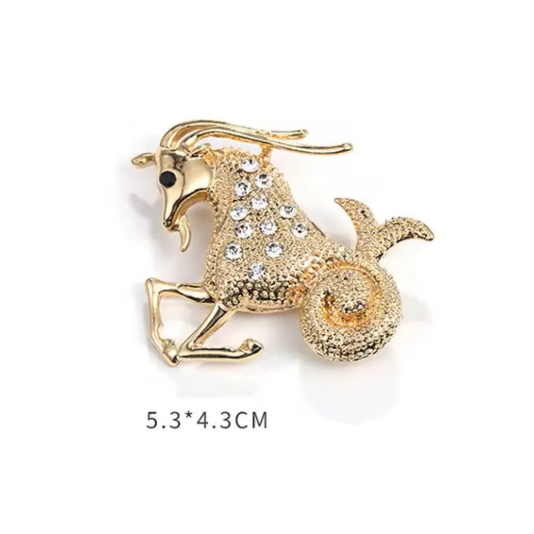 Gaira® Brož Zodiac 340023, Znamení zvěrokruhu Štír