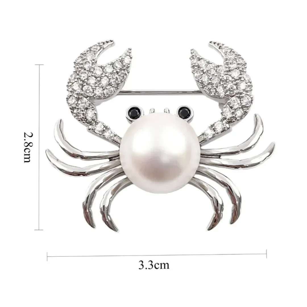 Gaira® Brož Krab 34553, Barva zlatá