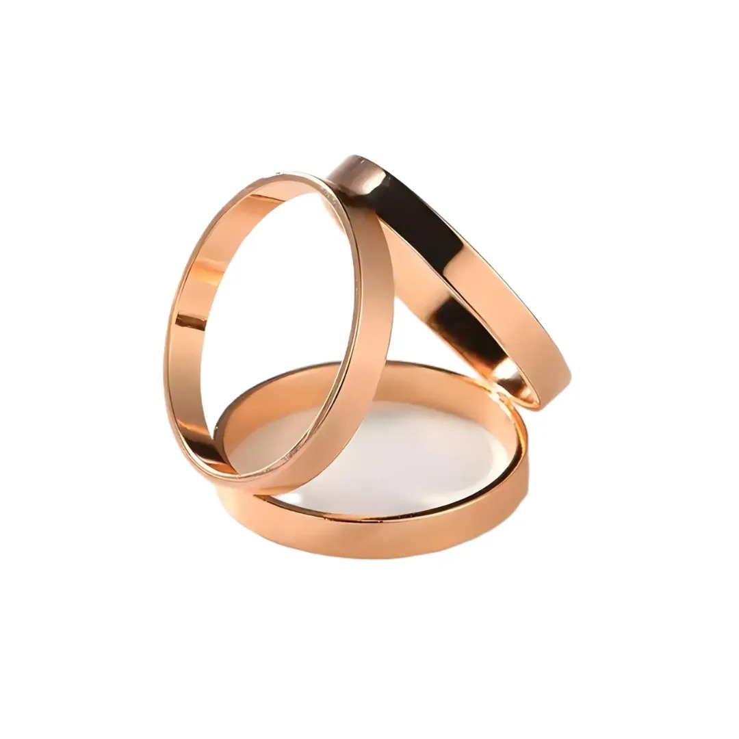 Gaira® Spona na šátek 36457, Barva rose-gold