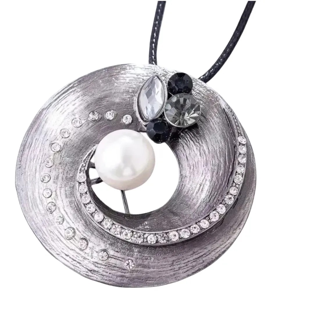 Gaira® Brož Ring 3670, Barva červená