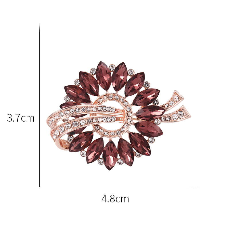 Gaira® Brož Květ 312971, Barva modrá