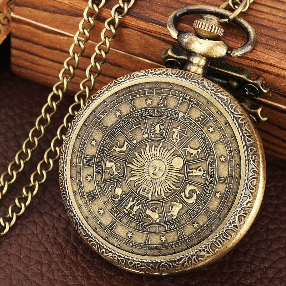Gaira® Kapesní hodinky Zvěrokruh 308472