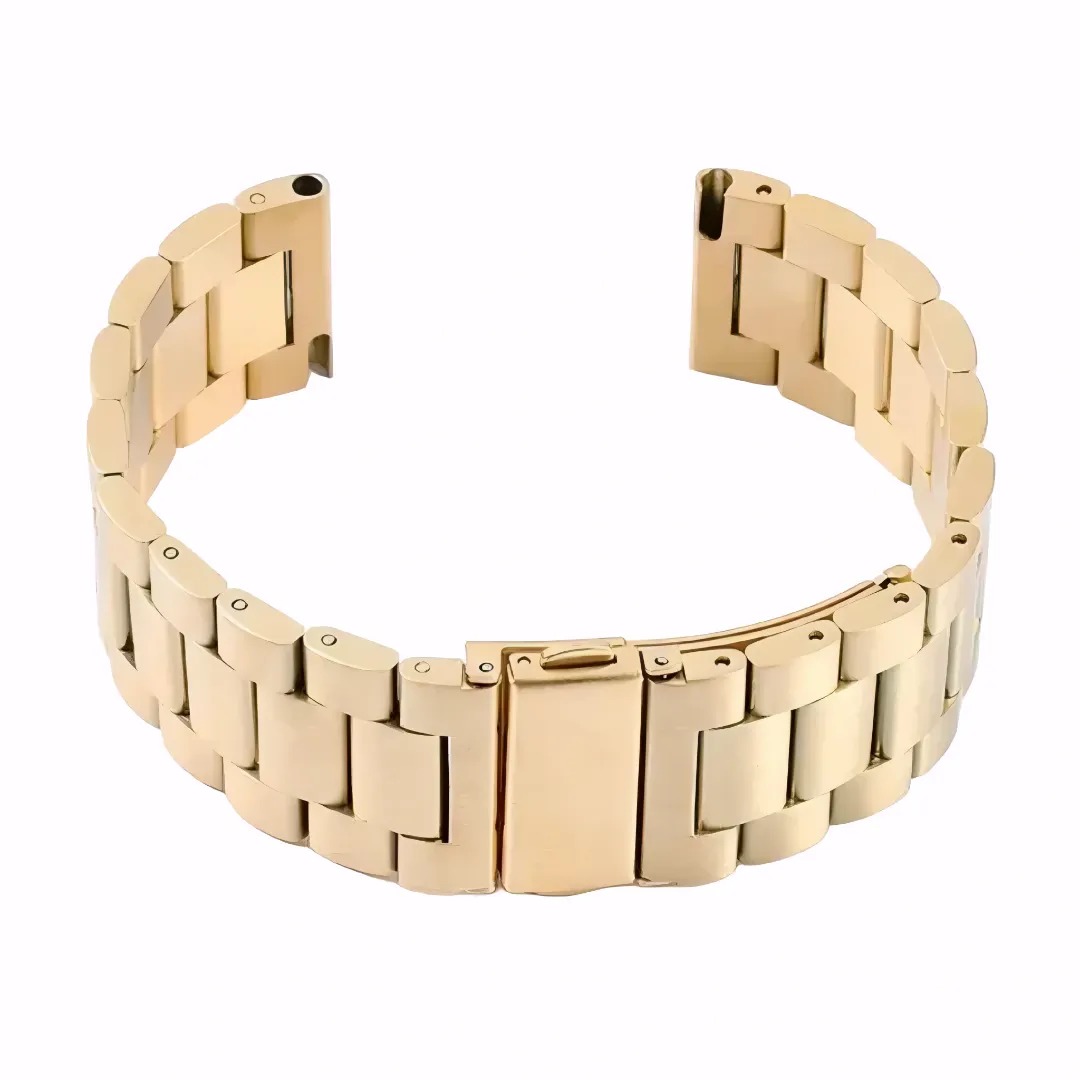 Gaira® Řemínek na hodinky 3304 gold, Šířka řemínku 18 mm
