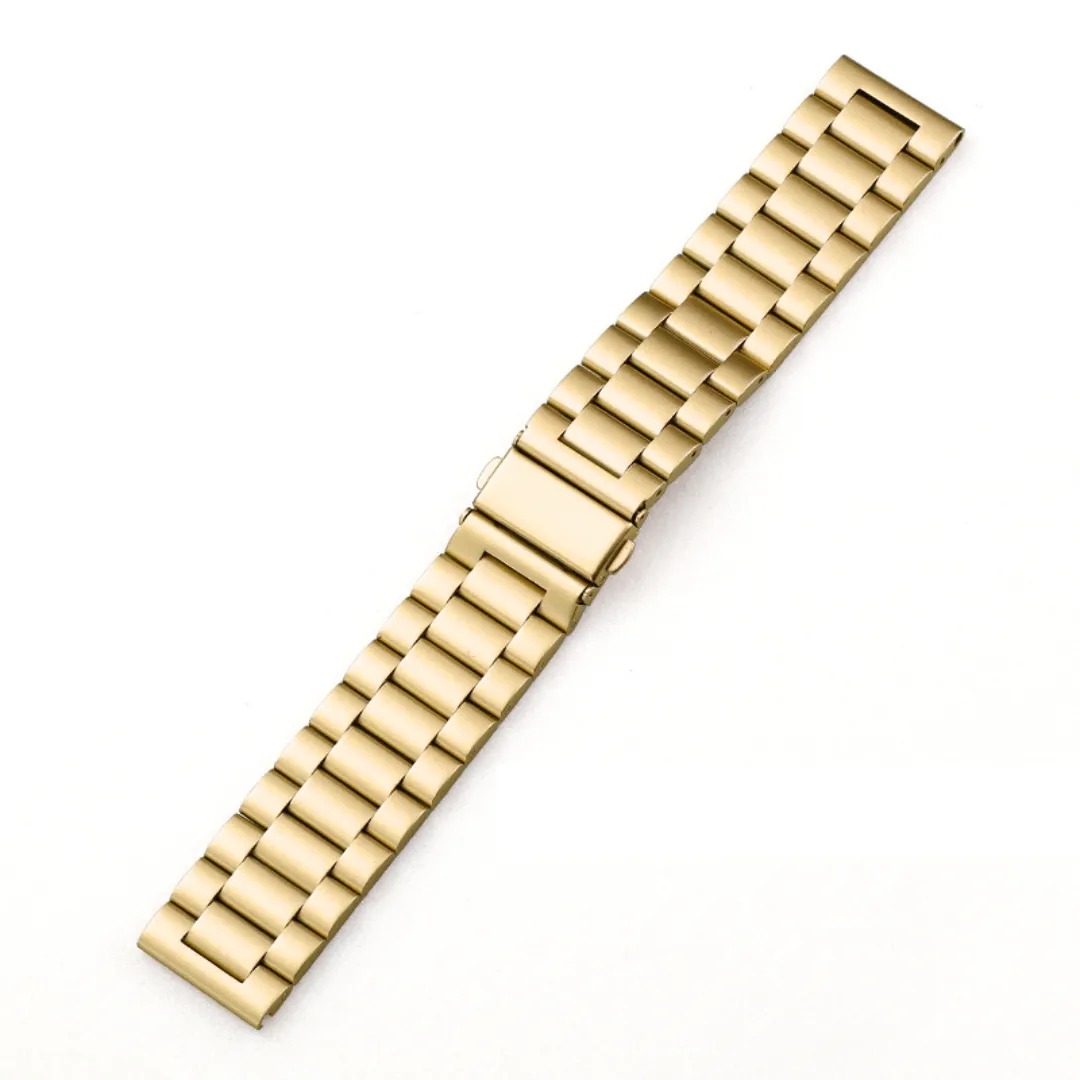 Gaira® Řemínek na hodinky 3304 gold, Šířka řemínku 18 mm