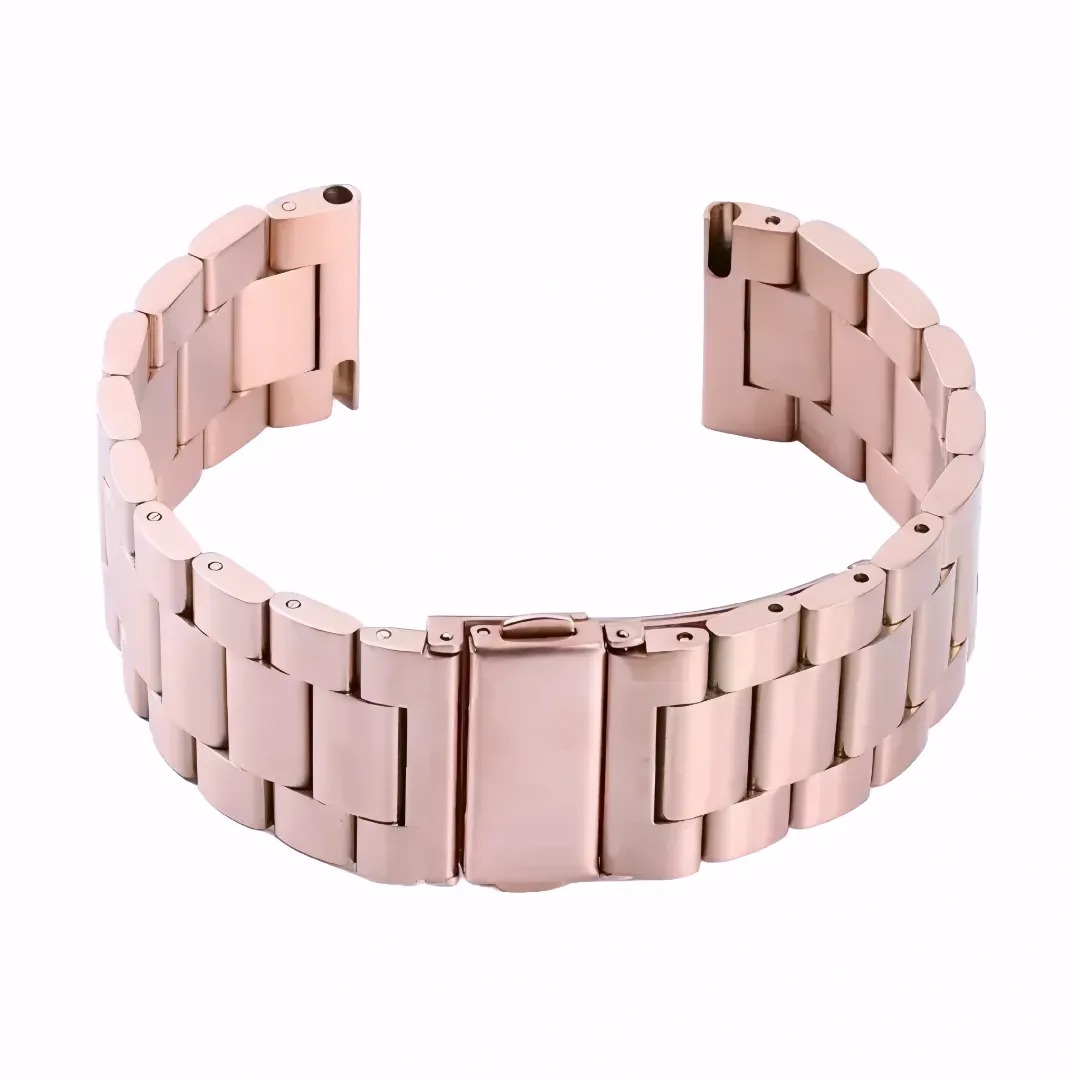 Gaira® Řemínek na hodinky 3304 rose gold, Šířka řemínku 24 mm