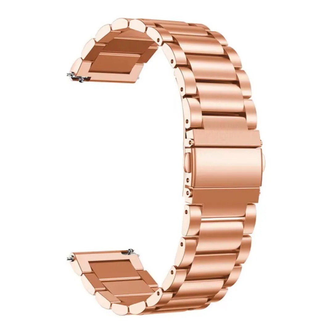 Gaira® Řemínek na hodinky 3304 rose gold, Šířka řemínku 24 mm