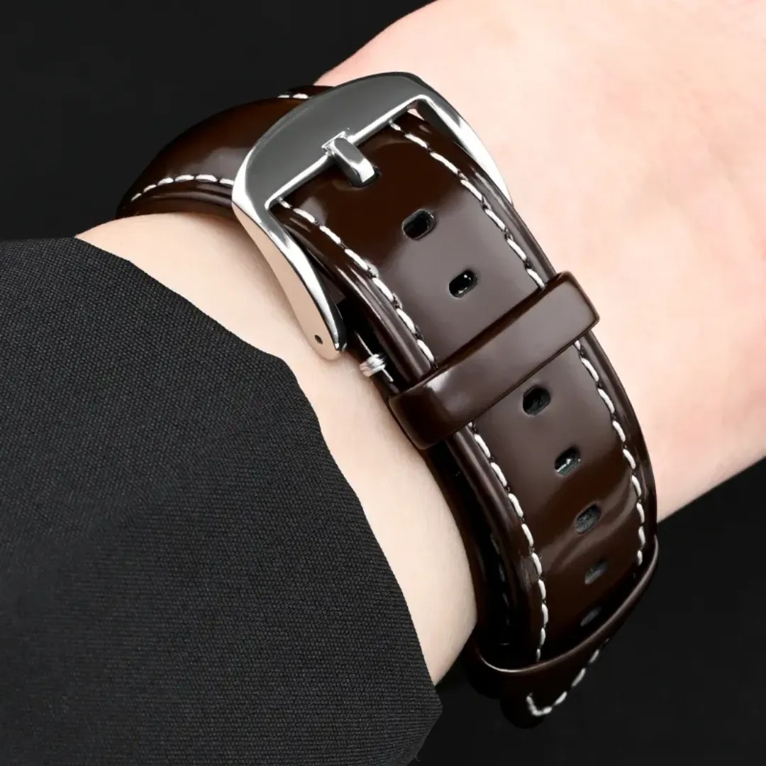 Gaira® Řemínek na hodinky 3310 černý, Šířka řemínku 20 mm