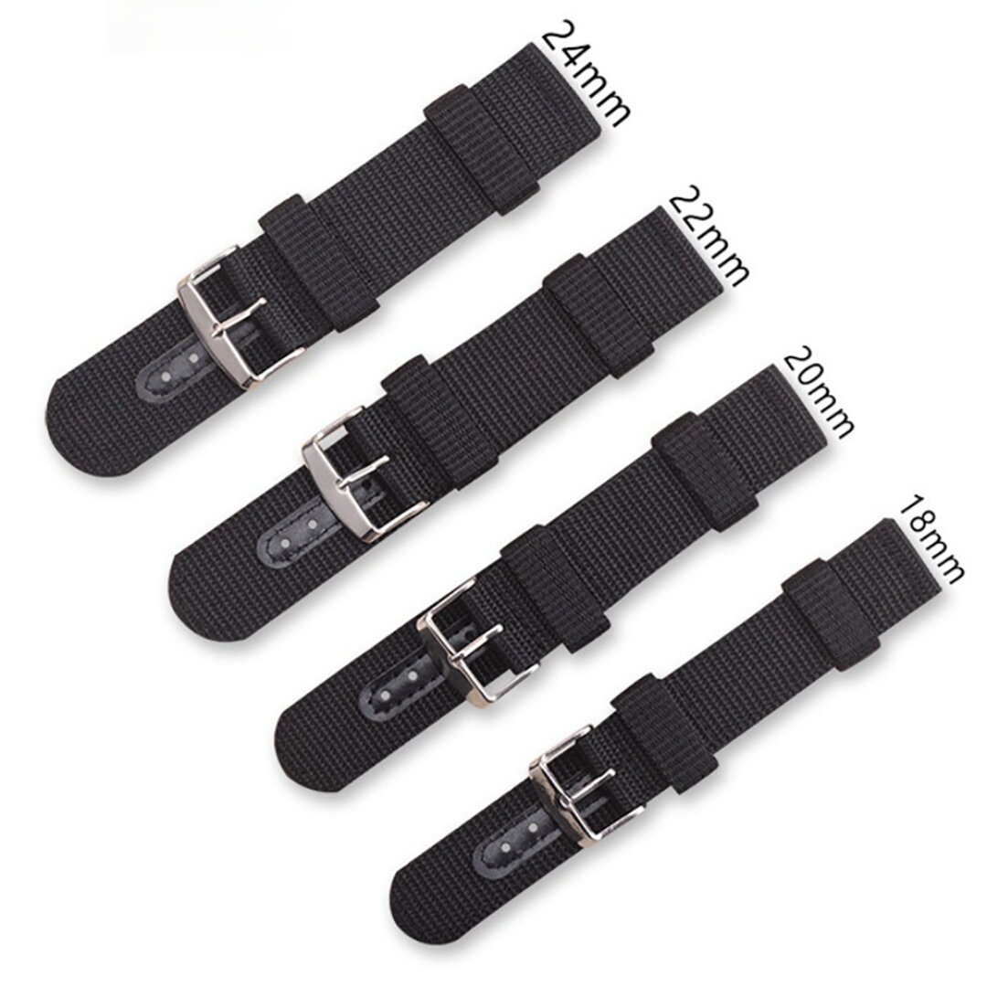 Gaira® Řemínek na hodinky Army 3320 zelený, Šířka řemínku 20 mm