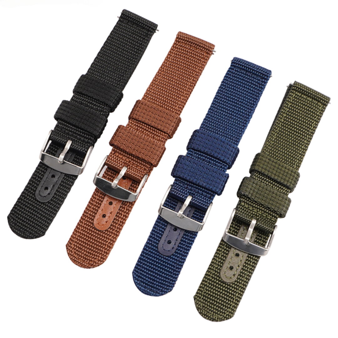 Gaira® Řemínek na hodinky Army 3320 zelený, Šířka řemínku 20 mm