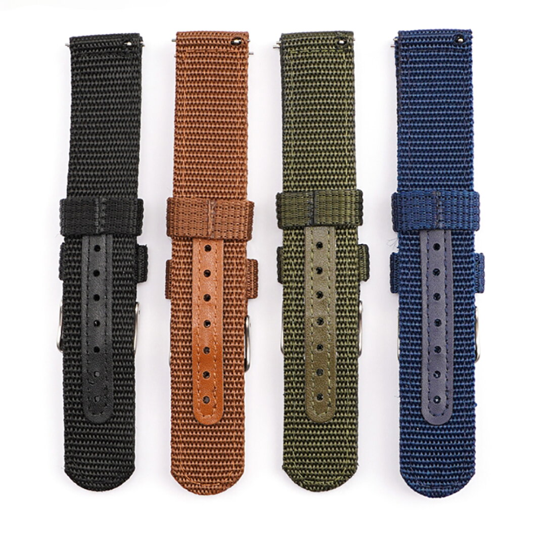 Gaira® Řemínek na hodinky Army 3320 zelený, Šířka řemínku 20 mm