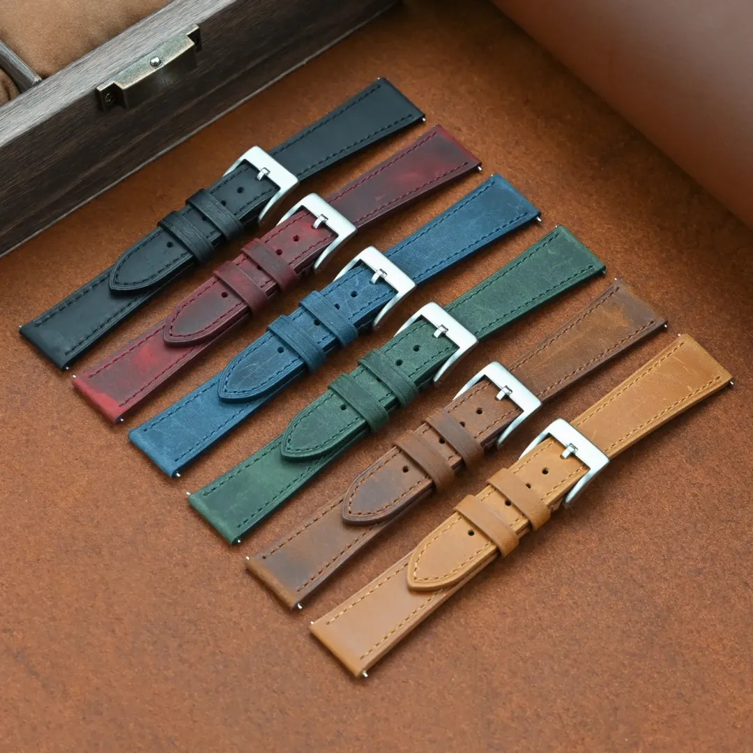 Gaira® Řemínek na hodinky 3413 červený, Šířka řemínku 20 mm