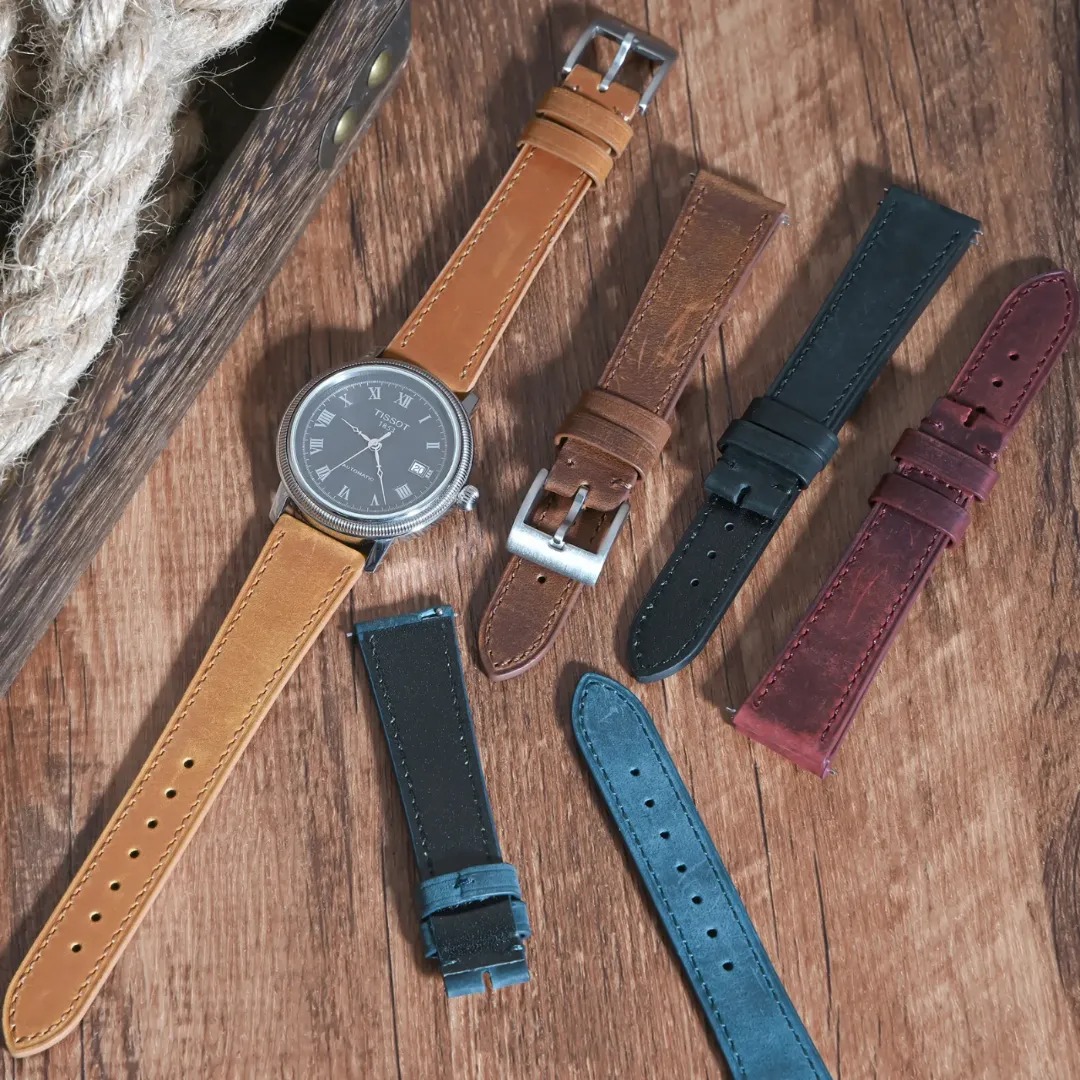 Gaira® Řemínek na hodinky 3413 zelený, Šířka řemínku 22 mm