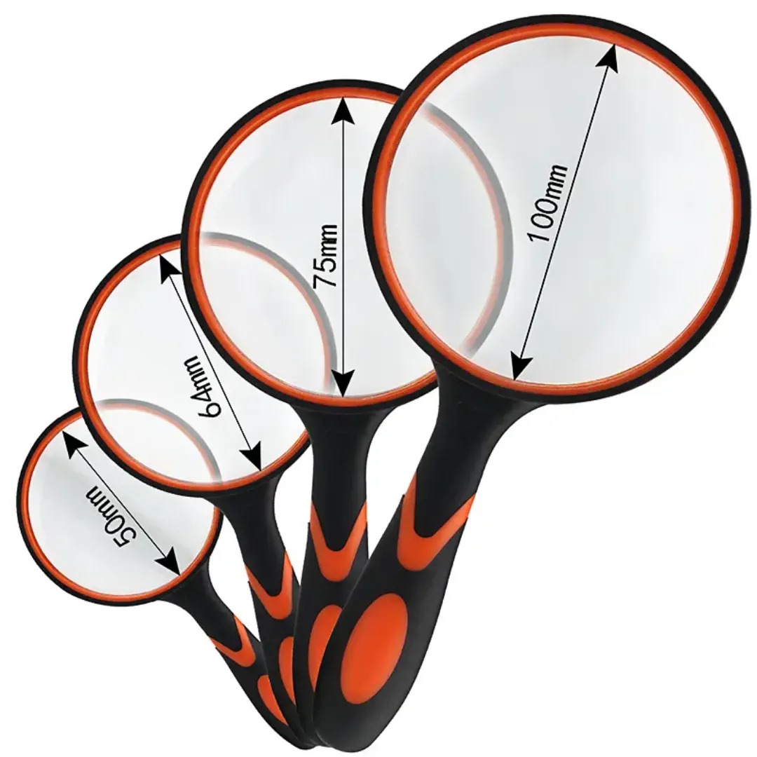 Gaira® Lupa M223 Zelená 10x, Průměr lupy 64 mm