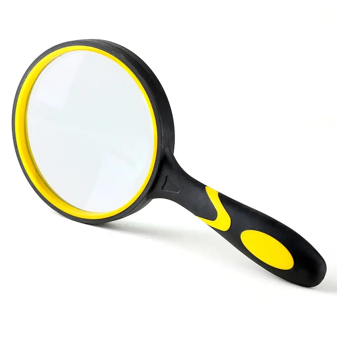 Gaira® Lupa M223 Žlutá 10x, Průměr lupy 75 mm