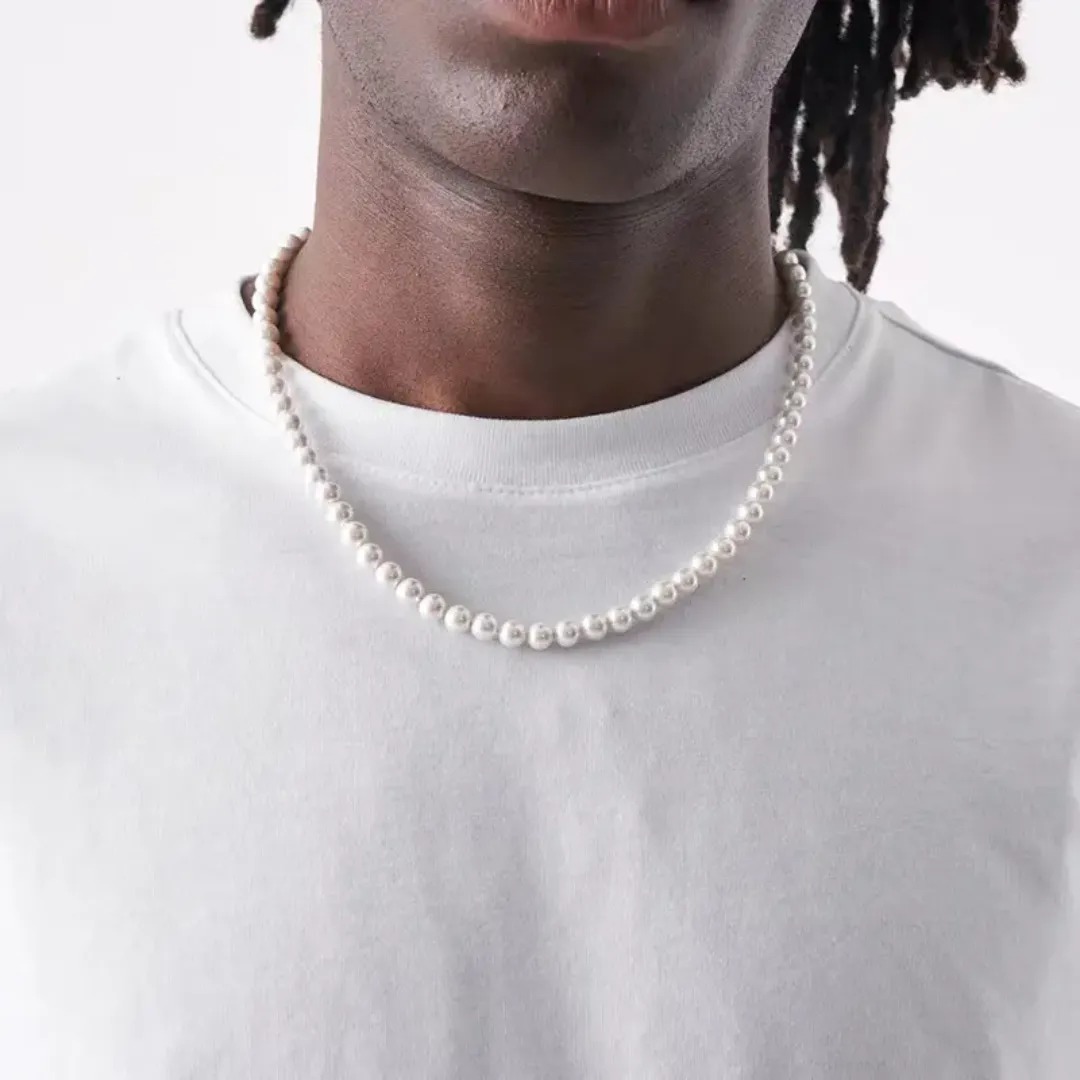 Gaira® Náhrdelník White pearls 3150, Velikost perel 8 mm