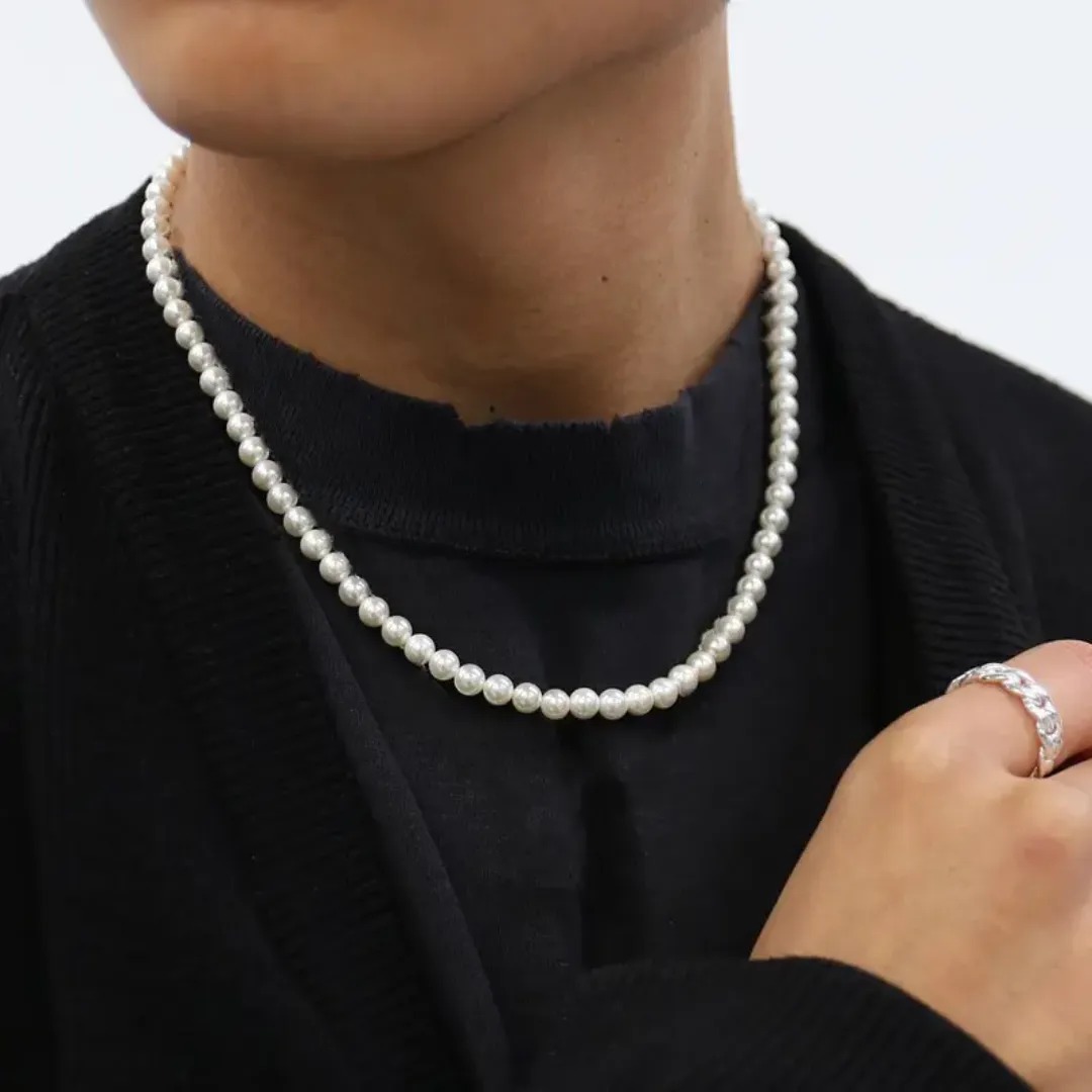 Gaira® Náhrdelník White pearls 3150, Velikost perel 8 mm