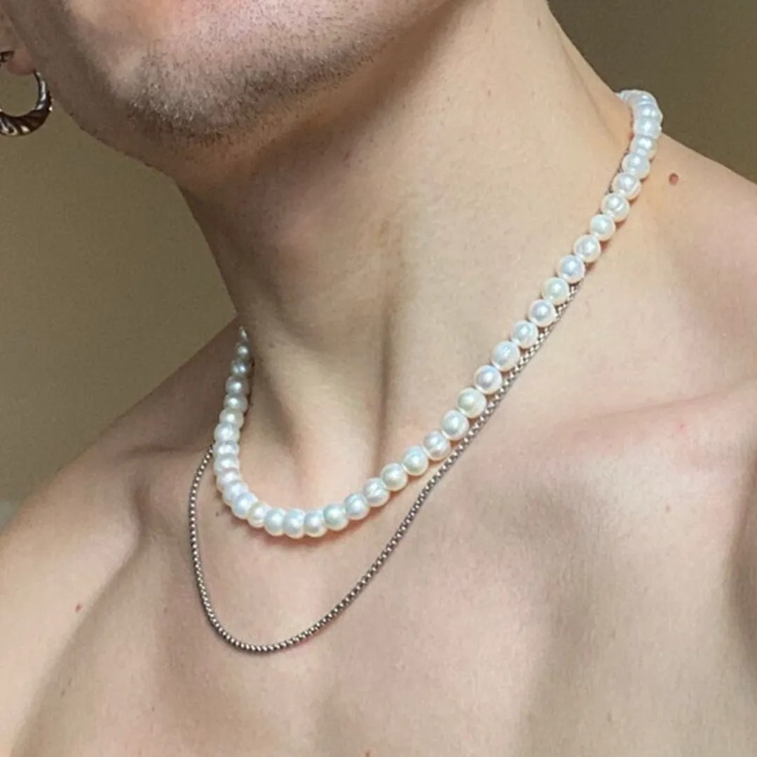Gaira® Náhrdelník White pearls 3150, Velikost perel 8 mm